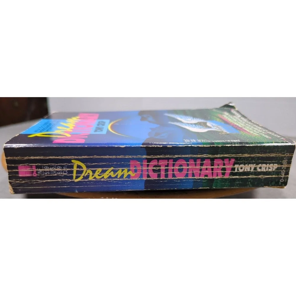 Dream Dictionary Guide To Dreams & Sleep Experiences Tony Crisp VTG 1991 Dell PB